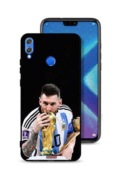 Tolwak غطاء حماية لهاتف Honor 8X بتصميم ميسي