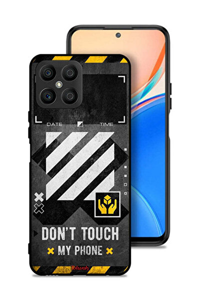 Tolwak Honor X8 4G Protective Case Cover Do Not Touch My Phone