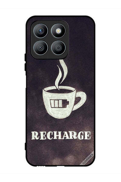 Covernex غطاء حماية لهاتف Honor X8b Coffee Recharge