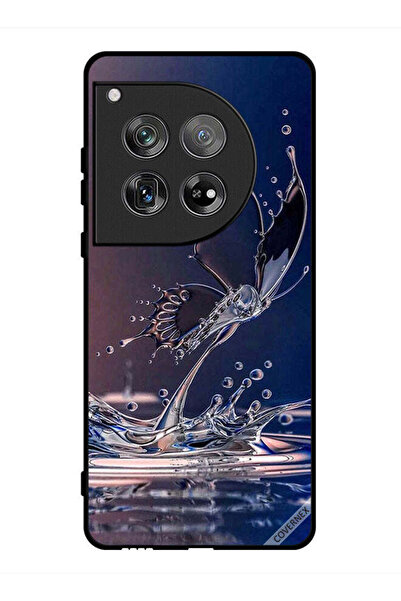 Covernex غطاء حماية لهاتف OnePlus 12 بتصميم قطرات الماء على شكل فراشة