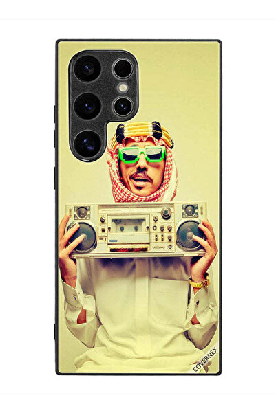 Covernex غطاء حماية لهاتف سامسونج جالاكسي S24 ألترا يحمل جهاز موسيقى عتيق