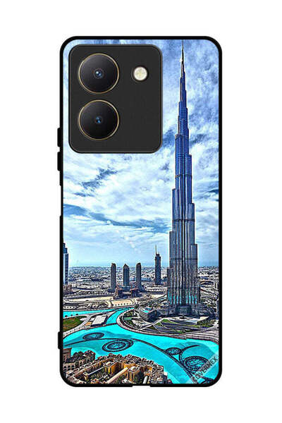 Covernex غطاء حماية لهاتف فيفو Y27s برج خليفة، غيوم تلامس السحاب