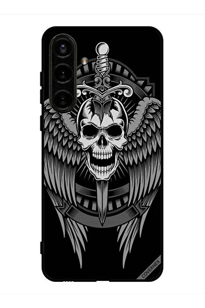 Covernex غطاء حماية لهاتف سامسونج جالاكسي S24 - جمجمة وأجنحة نسر