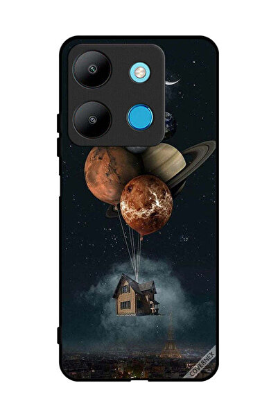 Covernex غطاء حماية لهاتف Infinix Smart 7 - Balloon Planets Takes Home