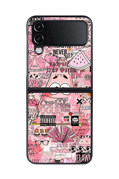 Covernex غطاء حماية لهاتف سامسونج جالاكسي زد فليب 4 - علامات الفتيات المفضلة