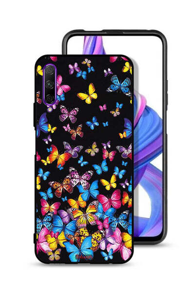 Tolwak Honor 9X Pro Protective Case Cover Colorful Butterflies
