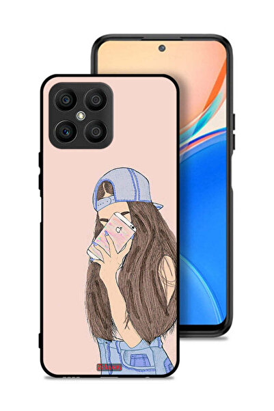 Tolwak غطاء حماية لهاتف Honor X8 4G لالتقاط صور سيلفي