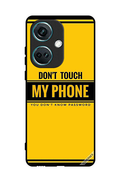 Covernex غطاء حماية لهاتف OnePlus Nord CE3 مكتوب عليه "لا تلمس هاتفي، أنت لا ...