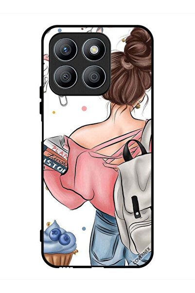 Covernex غطاء حماية لهاتف Honor X8b مطبوع عليه رسومات يد فتاة