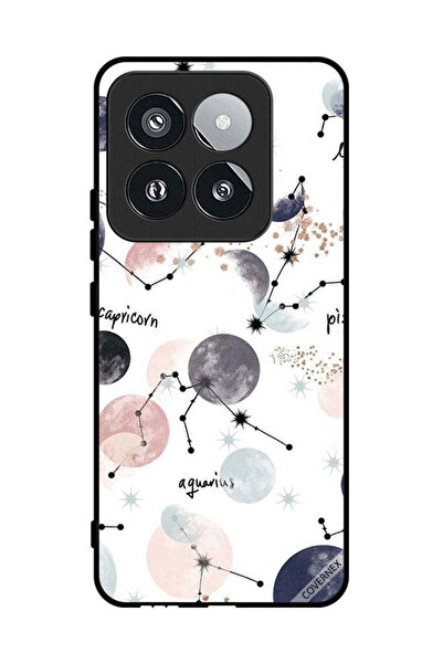 Covernex غطاء حماية لهاتف شاومي 14 برو - رسمة الكواكب الفنية