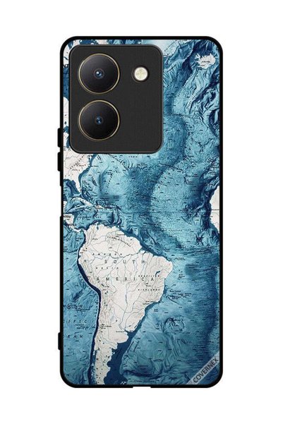 Covernex غطاء حماية لهاتف vivo Y27s - فن الخريطة