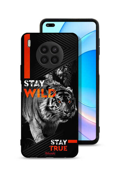 Tolwak غطاء حماية لهاتف Honor 50 Lite - Stay Wild Stay True