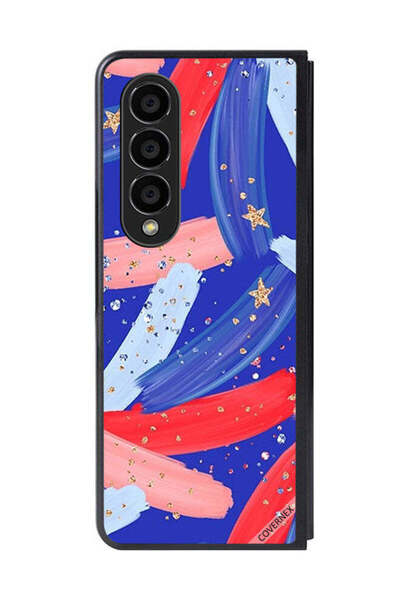 Covernex غطاء حماية لهاتف سامسونج جالاكسي زد فولد 4 - رسم فني