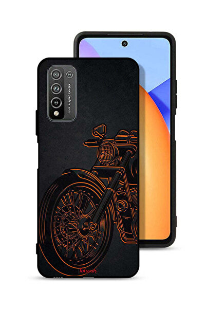 Tolwak غطاء حماية لهاتف Honor 10X Lite بتصميم دراجة كلاسيكية