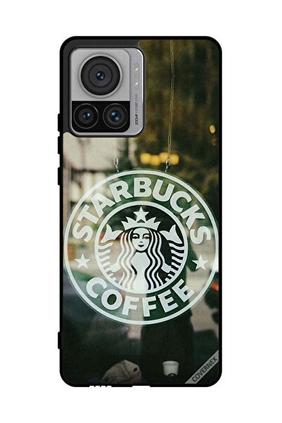 Covernex غطاء حماية لهاتف موتورولا موتو X30 برو - محبو قهوة ستاربكس