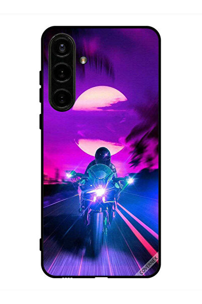 Covernex غطاء حماية لهاتف سامسونج جالاكسي S24 بلس - خلفية رجل على دراجة