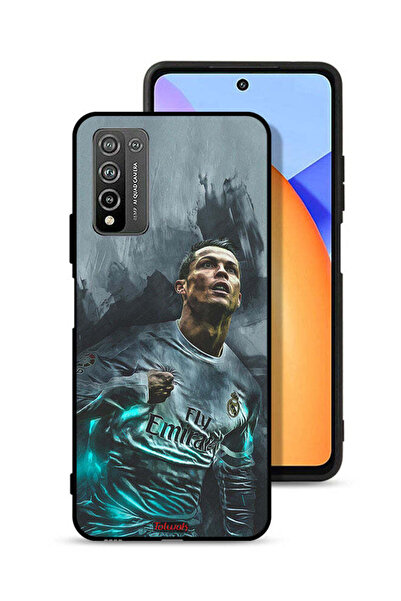 Tolwak غطاء حماية لهاتف Honor 10X Lite برسومات كريستيانو رونالدو