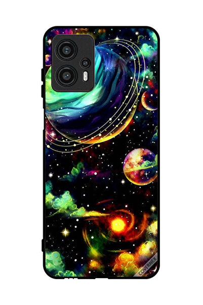 Covernex غطاء حماية لهاتف موتورولا موتو جي 13 - نباتات زحل