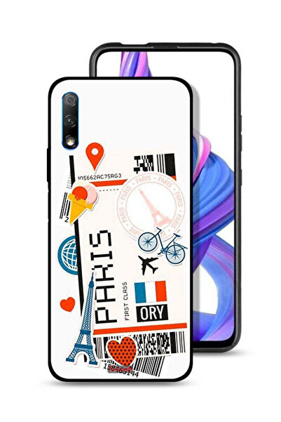 Tolwak غطاء حماية لهاتف Honor 9X (الصين) ملصق باريس