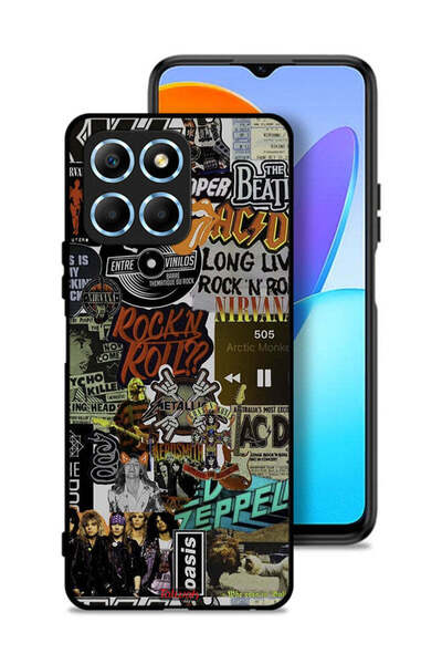 Tolwak غطاء حماية لهاتف Honor X8 5G، تحيا موسيقى الروك أند رول
