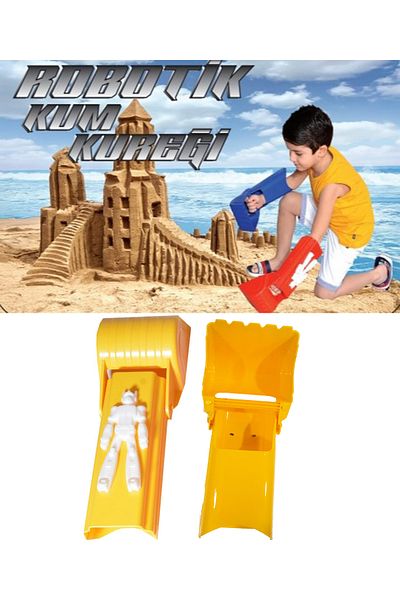 FLY COLOR Arm Shaped Sand Shovel Beach Toy with Handle