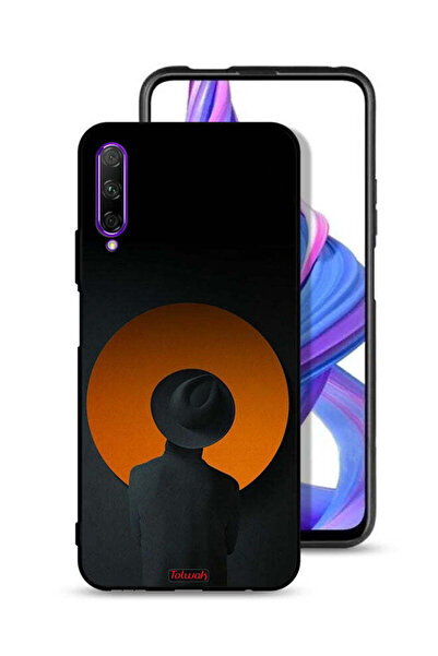 Tolwak Honor 9X Pro Protective Case Cover Hat Boy Art