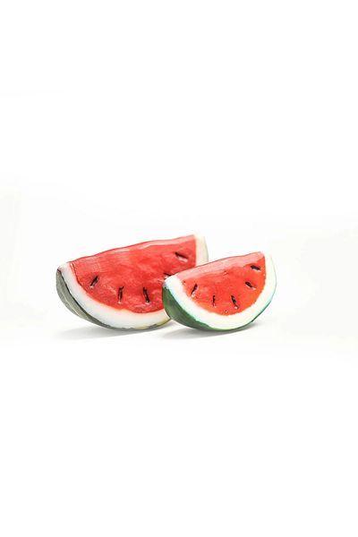 Halımax Fruit Shaped Scented Decorative Soap Handmade Fruit Soap Small Size Watermelon