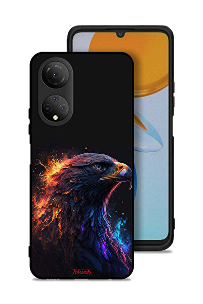 Tolwak غطاء حماية لهاتف Honor X7 بتصميم النسر