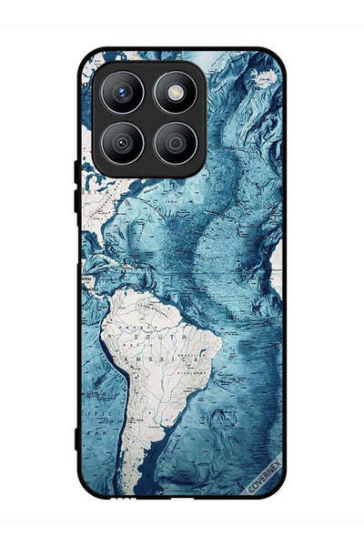 Covernex غطاء حماية لهاتف Honor X8b - فن الخريطة