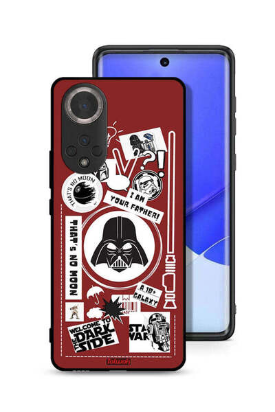 Tolwak غطاء حماية لهاتف Honor 50 بملصق "مرحبًا بكم في الجانب المظلم"