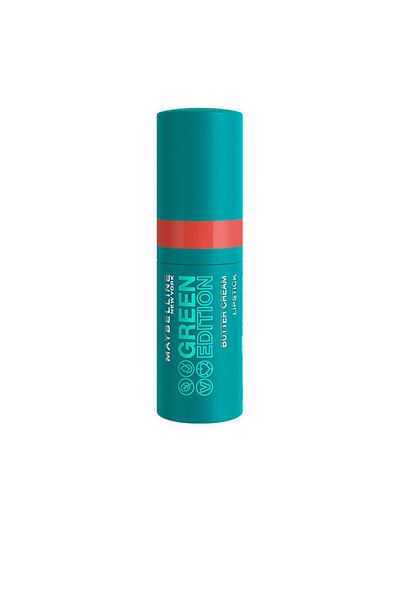 Maybelline New York Ruj cremos si hidratant cu finisaj catifelat, Green Edition, 007 garden, 10 g