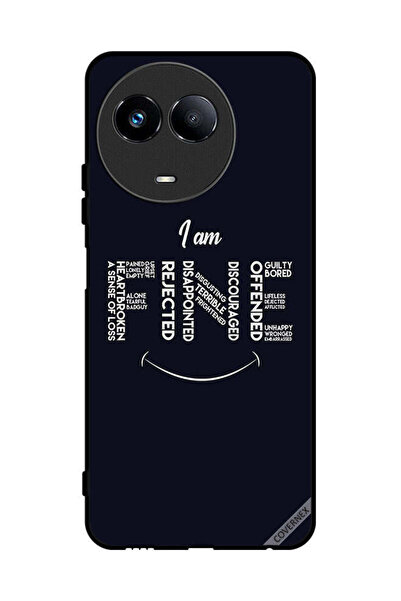 Covernex غطاء حماية لهاتف Realme 11 5G بخط اليد أنا بخير