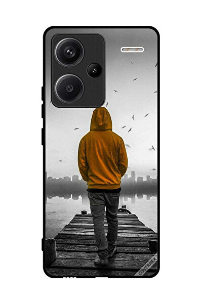 Covernex غطاء حماية لهاتف شاومي ريدمي نوت 13 برو بلس - فتى حزين يمشي