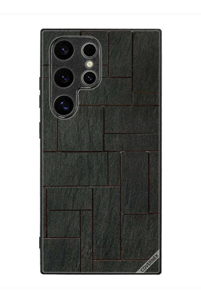 Covernex Protective Case Cover For Samsung Galaxy S24 Ultra Stones Wall Pattern