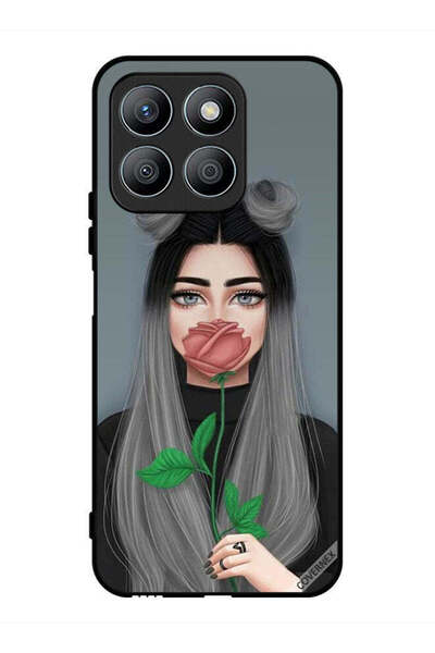 Covernex غطاء حماية لهاتف Honor X8b - تصميم فتاة لطيفة