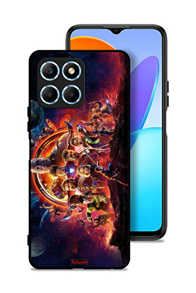 Tolwak غطاء حماية لهاتف Honor X8 5G بتصميم Avengers