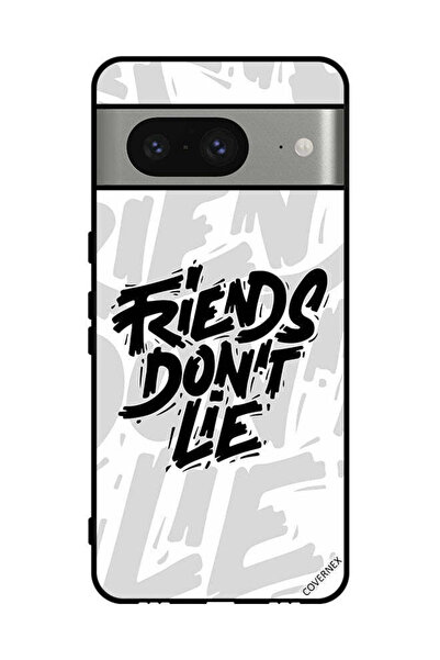 Covernex غطاء حماية لهاتف جوجل بيكسل 8 - الخط العربي - الأصدقاء لا يكذبون