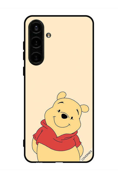 Covernex غطاء حماية لهاتف سامسونج جالكسي S24 - الدب في وضع السعادة