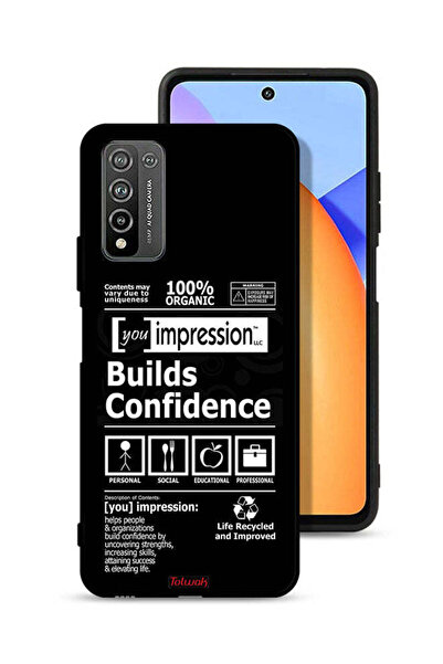 Tolwak غطاء حماية لهاتف Honor 10X Lite - ملصق يعزز الثقة