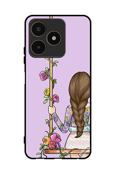 Covernex غطاء حماية لهاتف Realme C53 - خلفية فتاة BFF