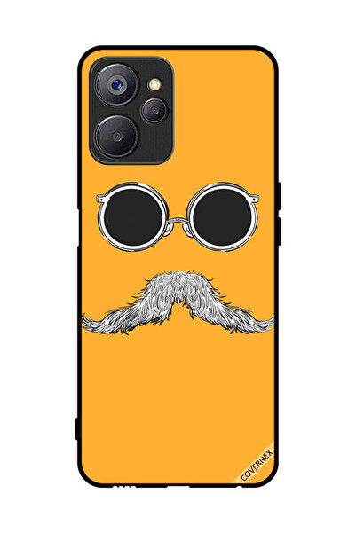 Covernex غطاء حماية لهاتف Realme 10 مع نظارات وفن الشارب