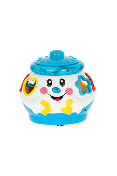 OEM Играчка за сортиране Музикална саксия Синя