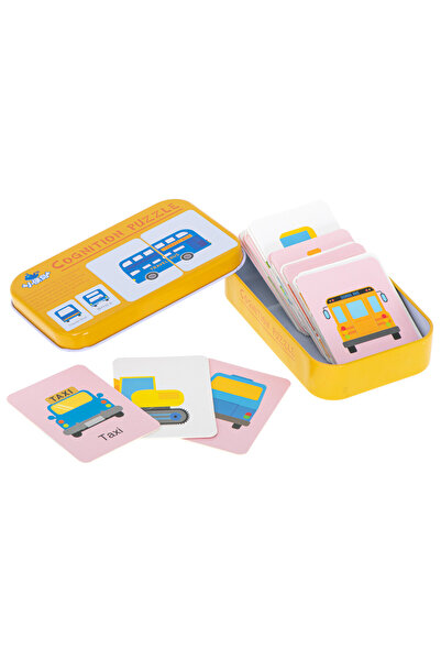 OEM Puzzle educativ pentru copii, 32 piese, +3 ani, 7.5x5.5 cm, Multicolor