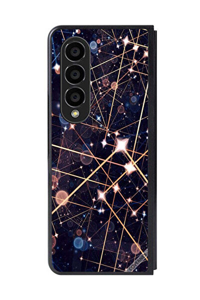 Covernex غطاء حماية لهاتف سامسونج جالاكسي زد فولد 4 بنمط منحنيات الإضاءة