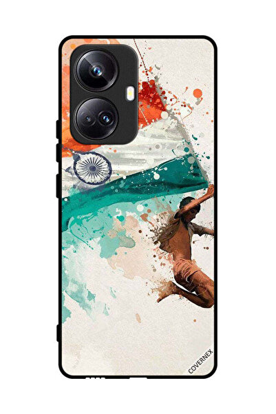 Covernex غطاء حماية لهاتف Realme 10 Pro Plus يحمل علم الهند أثناء الطيران