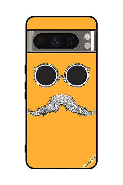 Covernex غطاء حماية لهاتف جوجل بيكسل 8 برو مع نظارة وفن الشارب