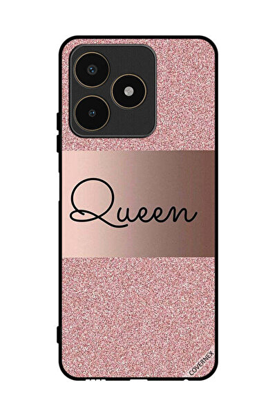 Covernex غطاء حماية لهاتف Realme C53 بخلفية لامعة من Queen