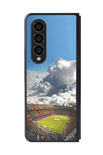 Covernex غطاء حماية لهاتف سامسونج جالاكسي زد فولد 4 بتصميم ملعب كرة قدم