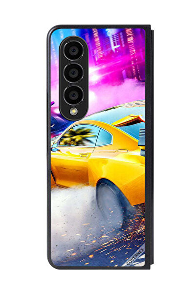 Covernex غطاء حماية لهاتف سامسونج جالاكسي زد فولد 4 - سيارة سباق