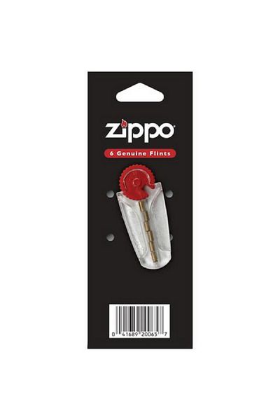 Zippo 6-Piece Genuine Flints for Windproof Pocket Lighter